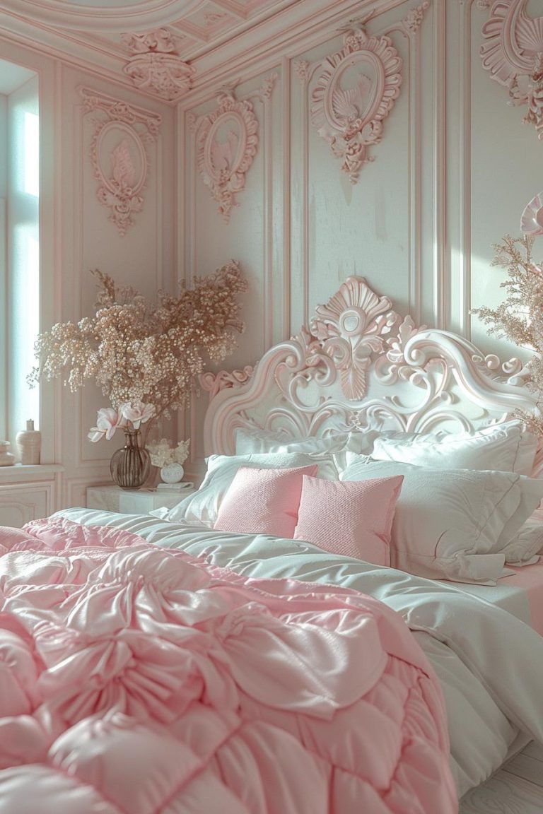 15 Dreamy Pink Coastal Bedroom Ideas: Beachy & Aesthetic - Lovely Harbor