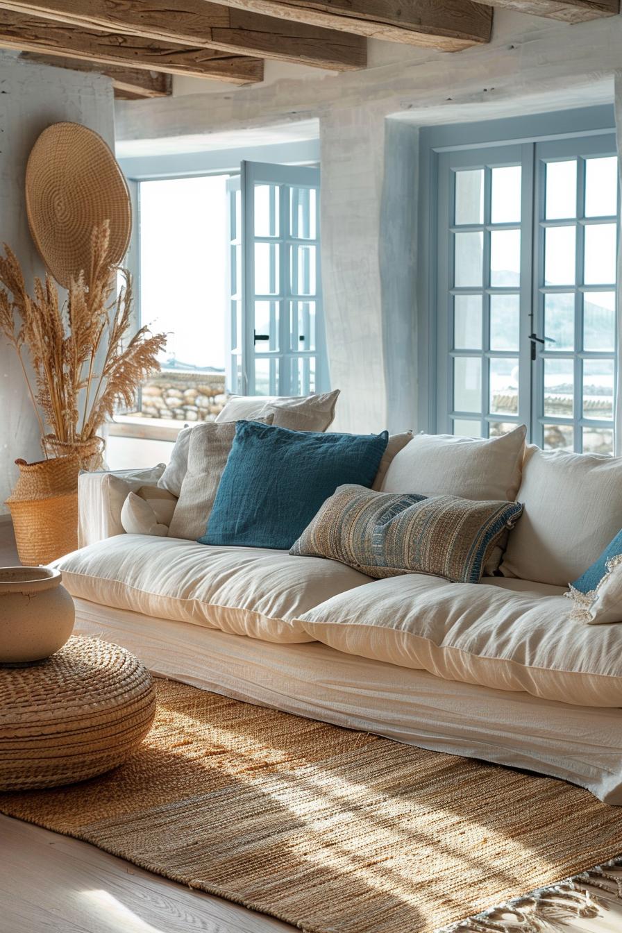 5. Boho Coastal Rug Styling Ideas-1