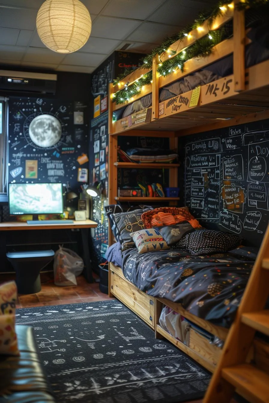 8. Chalkboard Accent Wall Inspiration-1