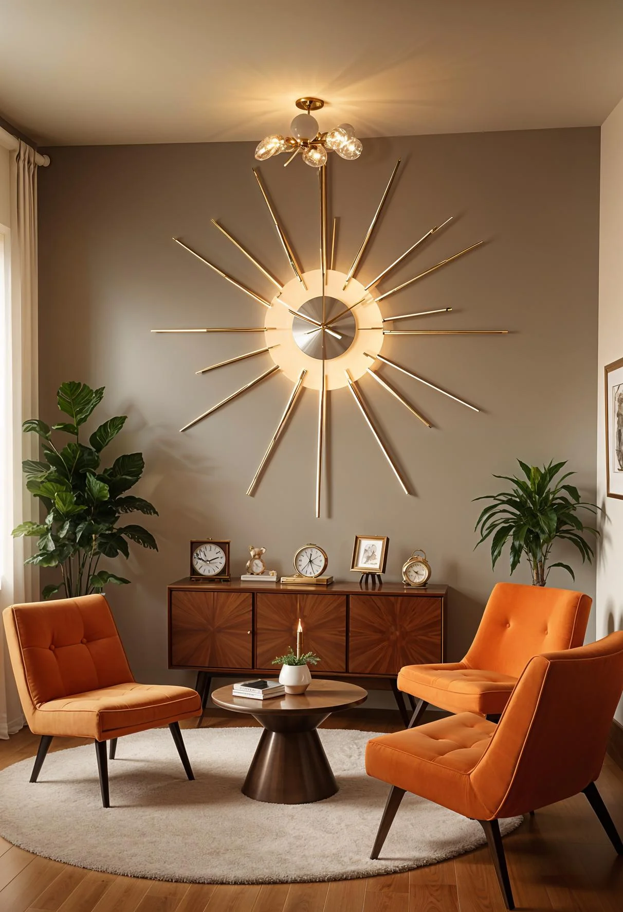 6. Chic Lounge Chairs and Clocks-0