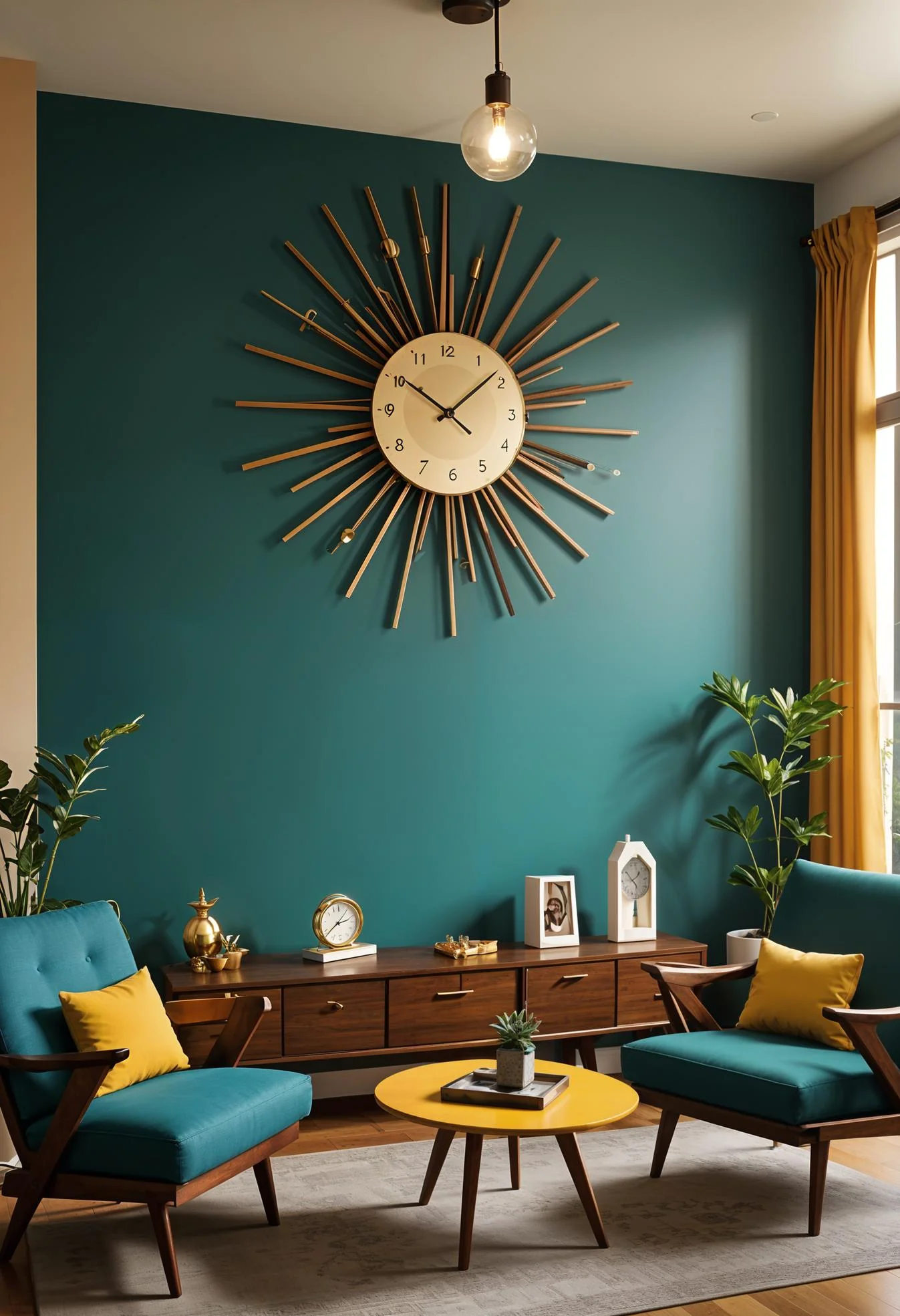 6. Chic Lounge Chairs and Clocks-2
