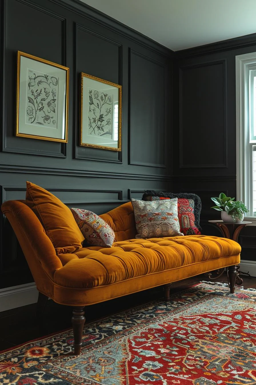 15 Best Moody Mid Century Modern Living Room Ideas 65 13. Chic Mid-Century Living Room Makeover-0