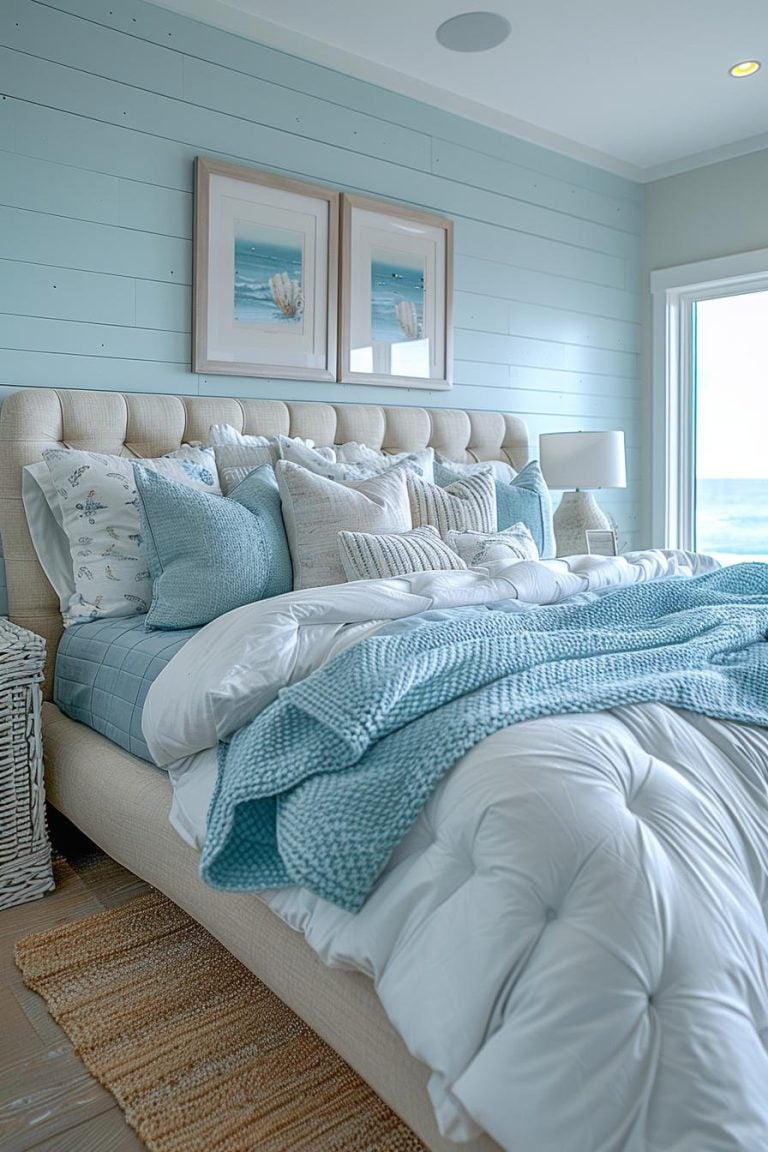 21 Modern Coastal Bedroom Ideas For A Relaxing Retreat - Lovely Harbor