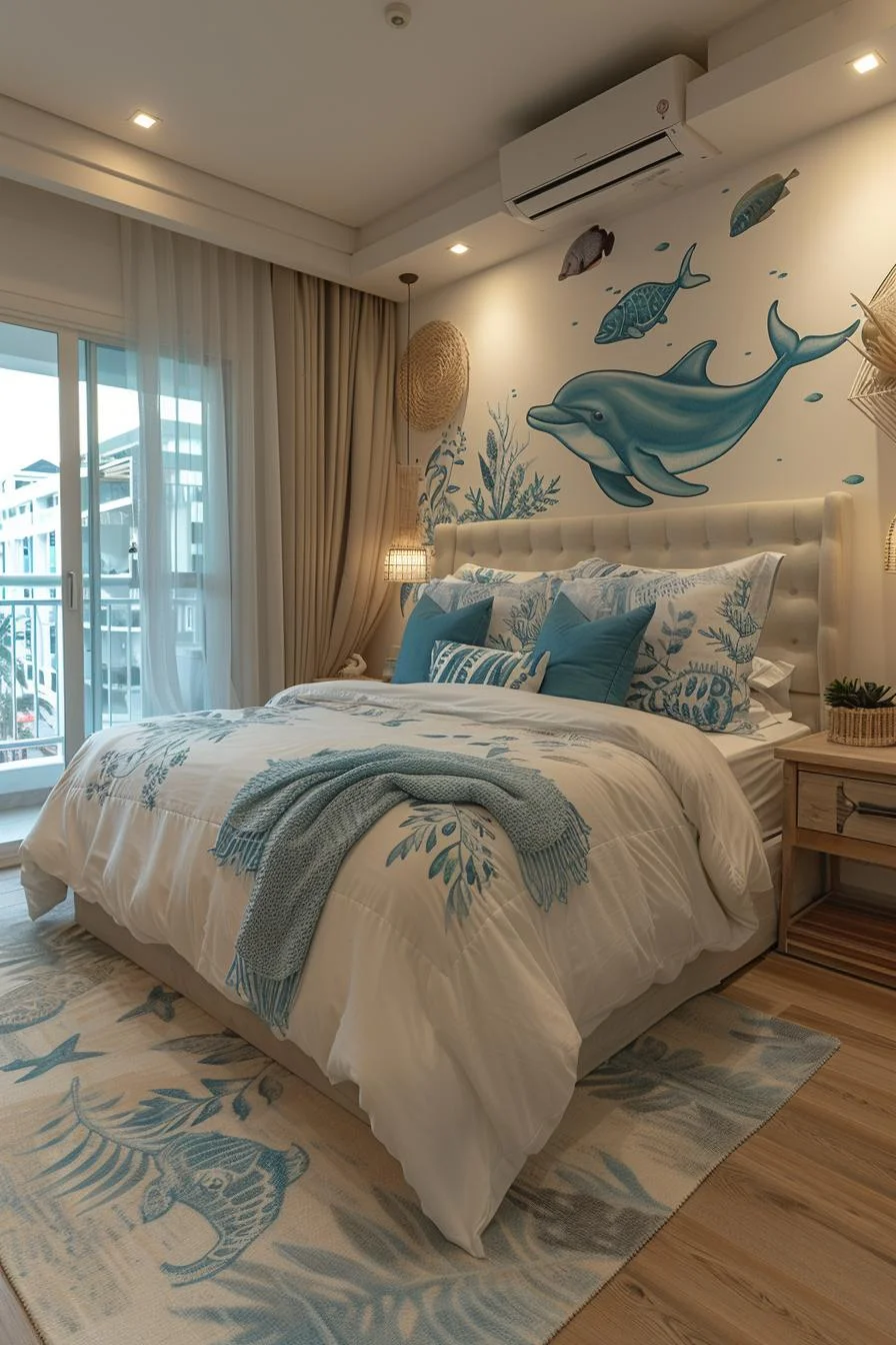 8. Coastal Bedroom Wall Decals-0