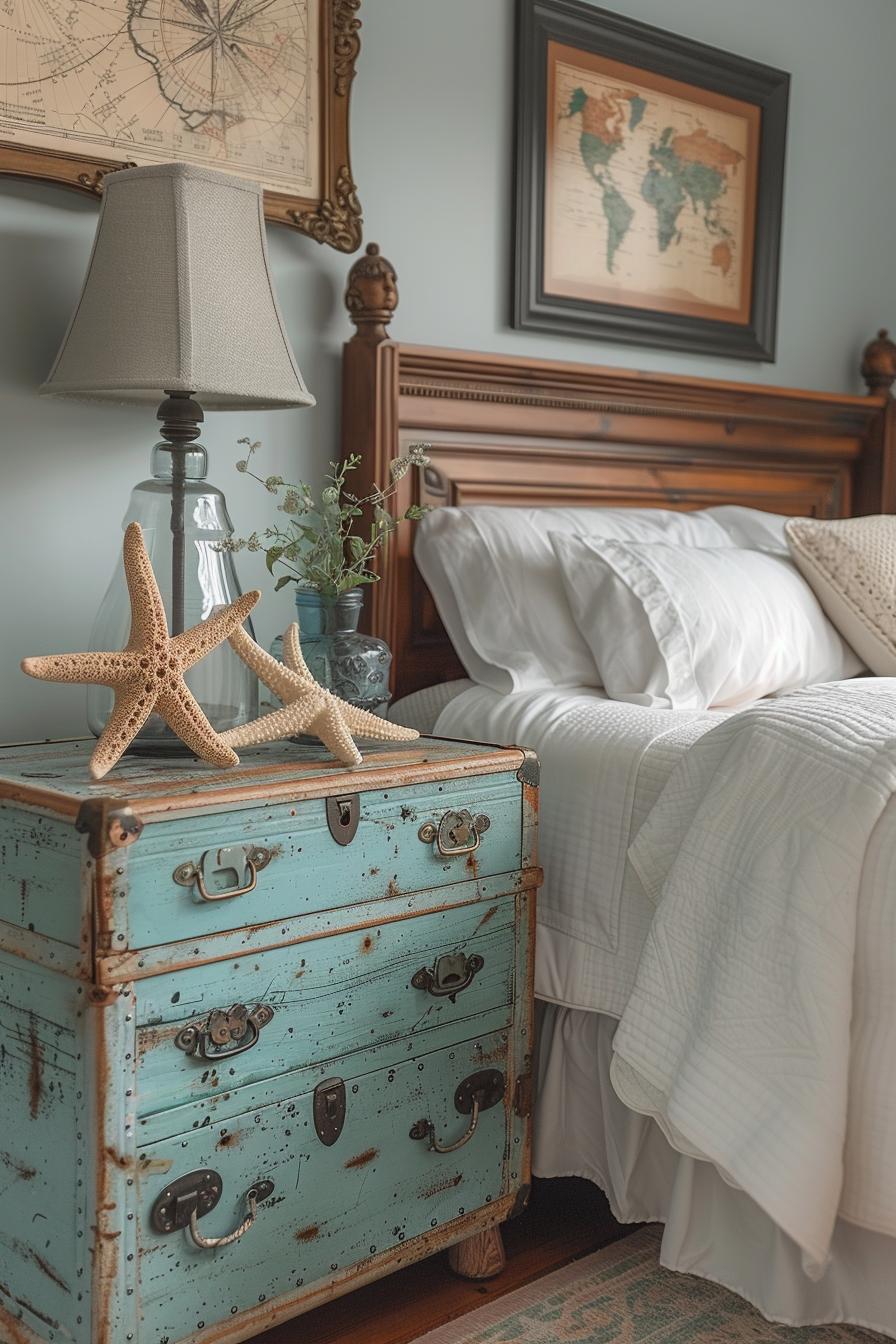 9. Coastal Boho Bedroom Nightstands-1