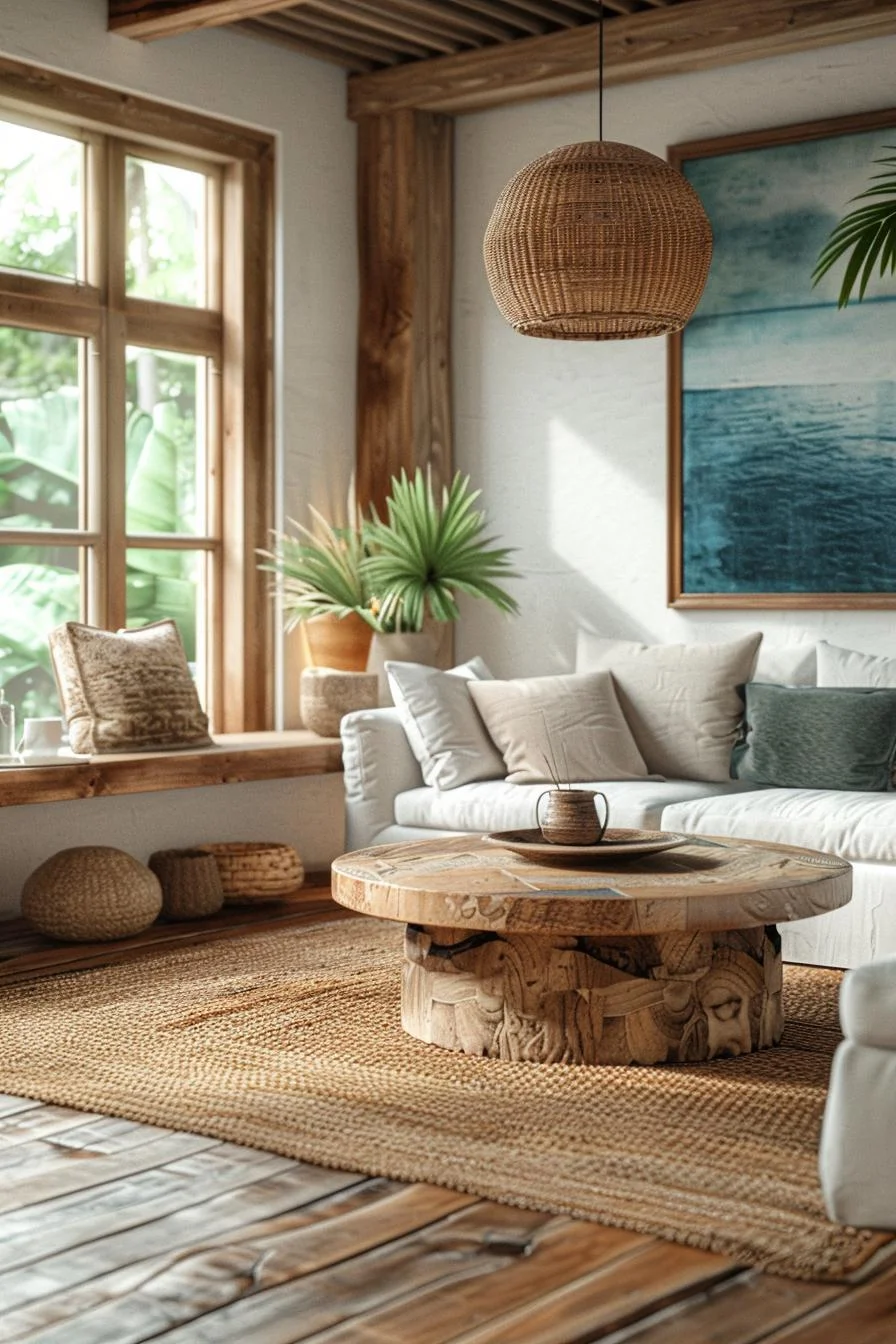 2. Coastal Chic: Natural Materials Integration-1