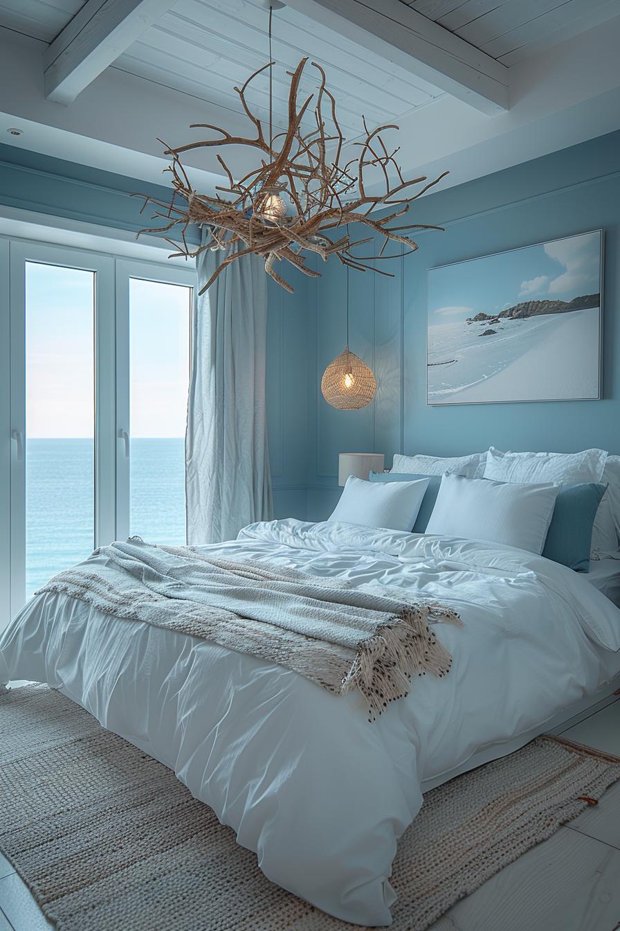 21. Coastal Driftwood Mobile Chandelier-1