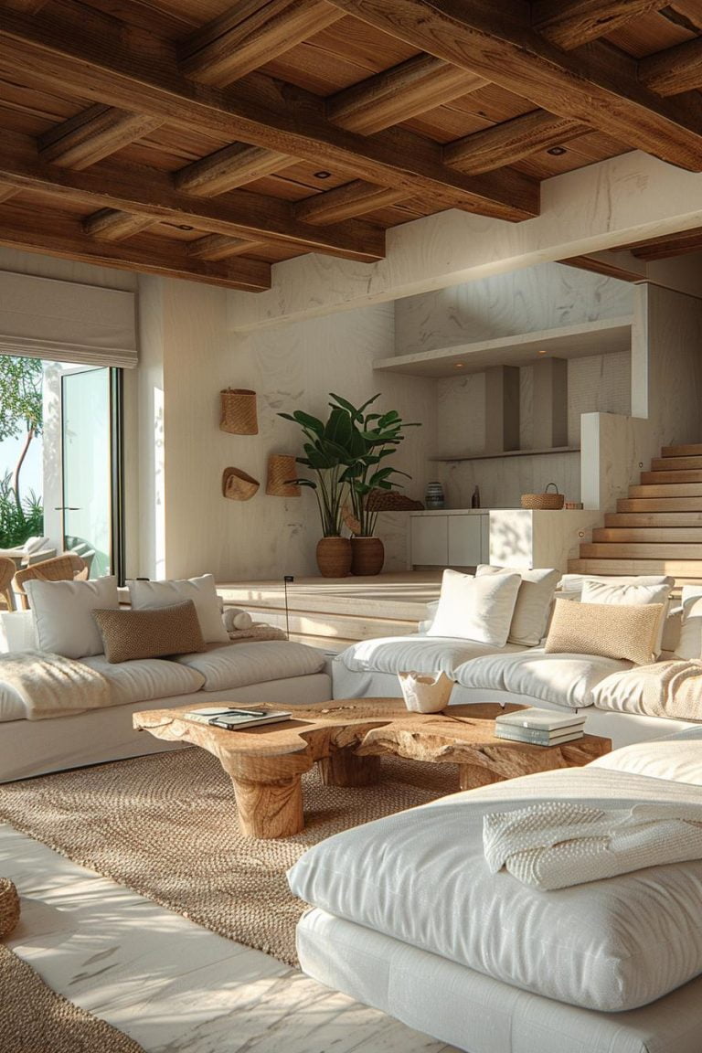 15 Chic Neutral Coastal Living Room Ideas You Will Love - Lovely Harbor