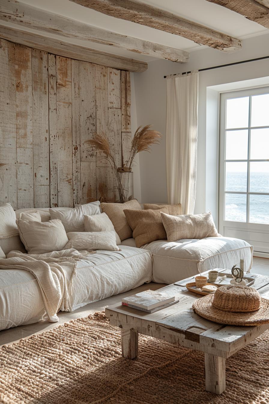 14. Coastal Weathered Wood Accent Wall-1