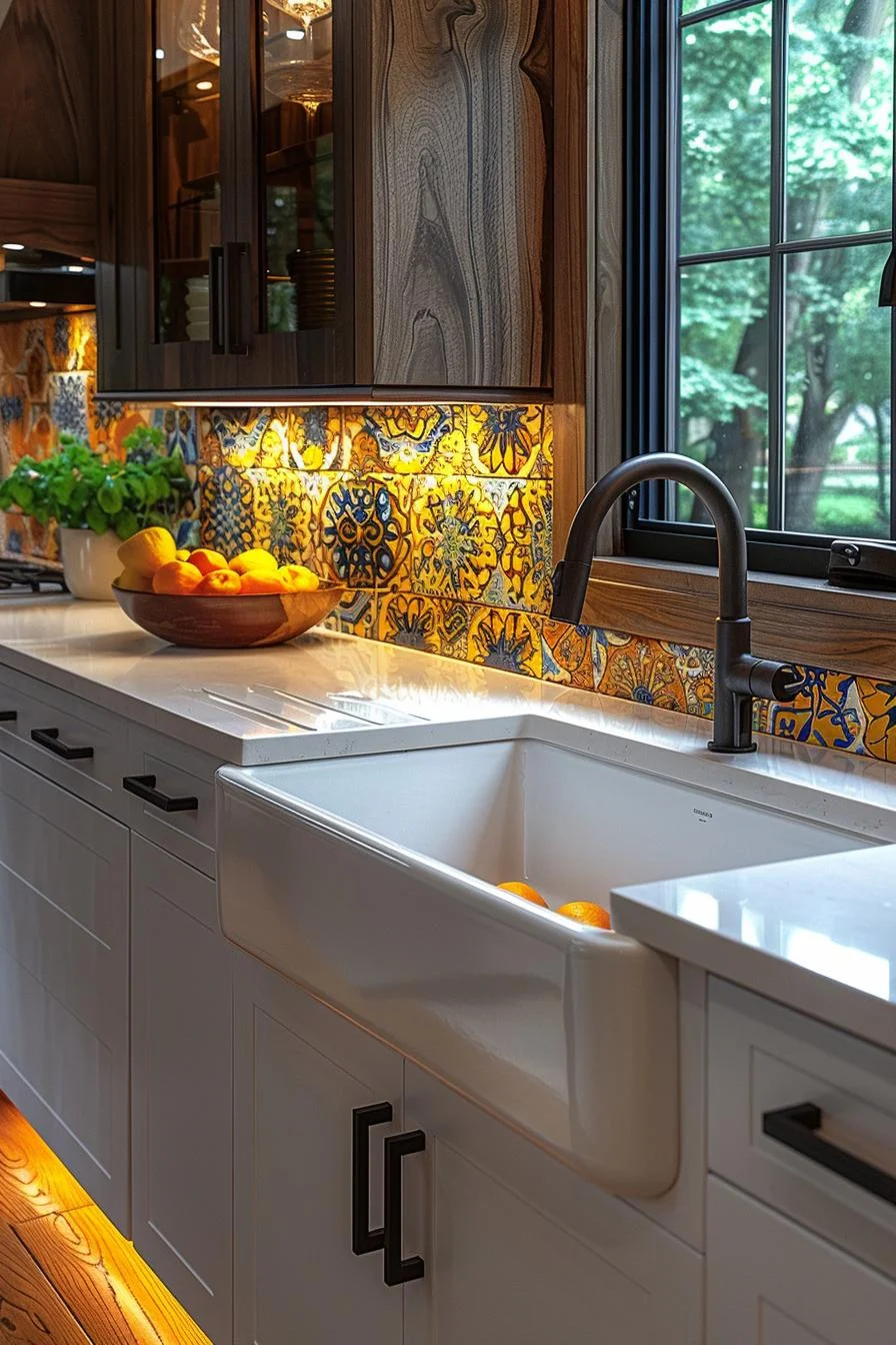 3. Colorful Mosaic Backsplash Inspiration-3