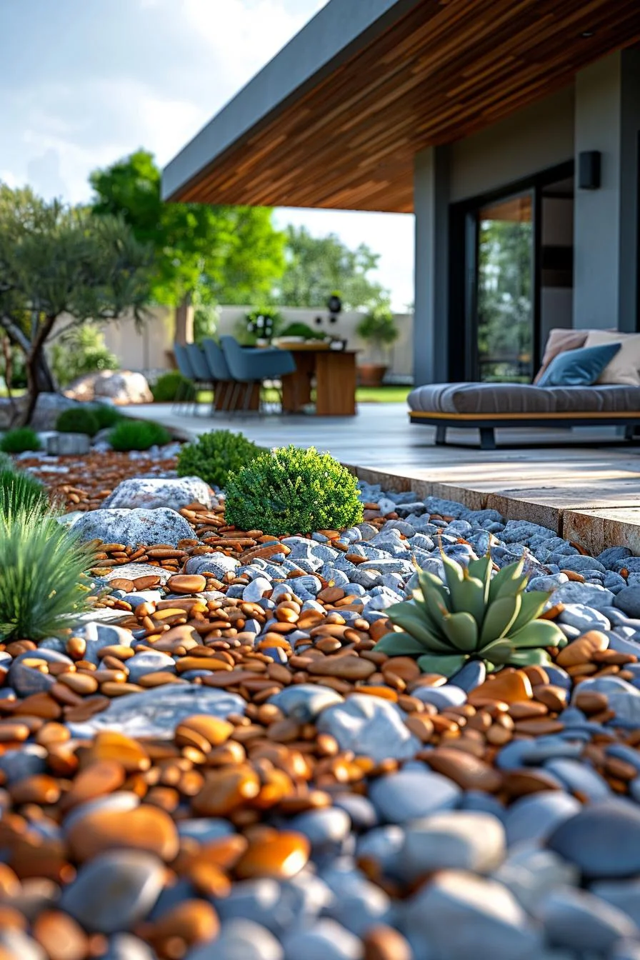 10. Concrete Furniture for Gravel Patios-0