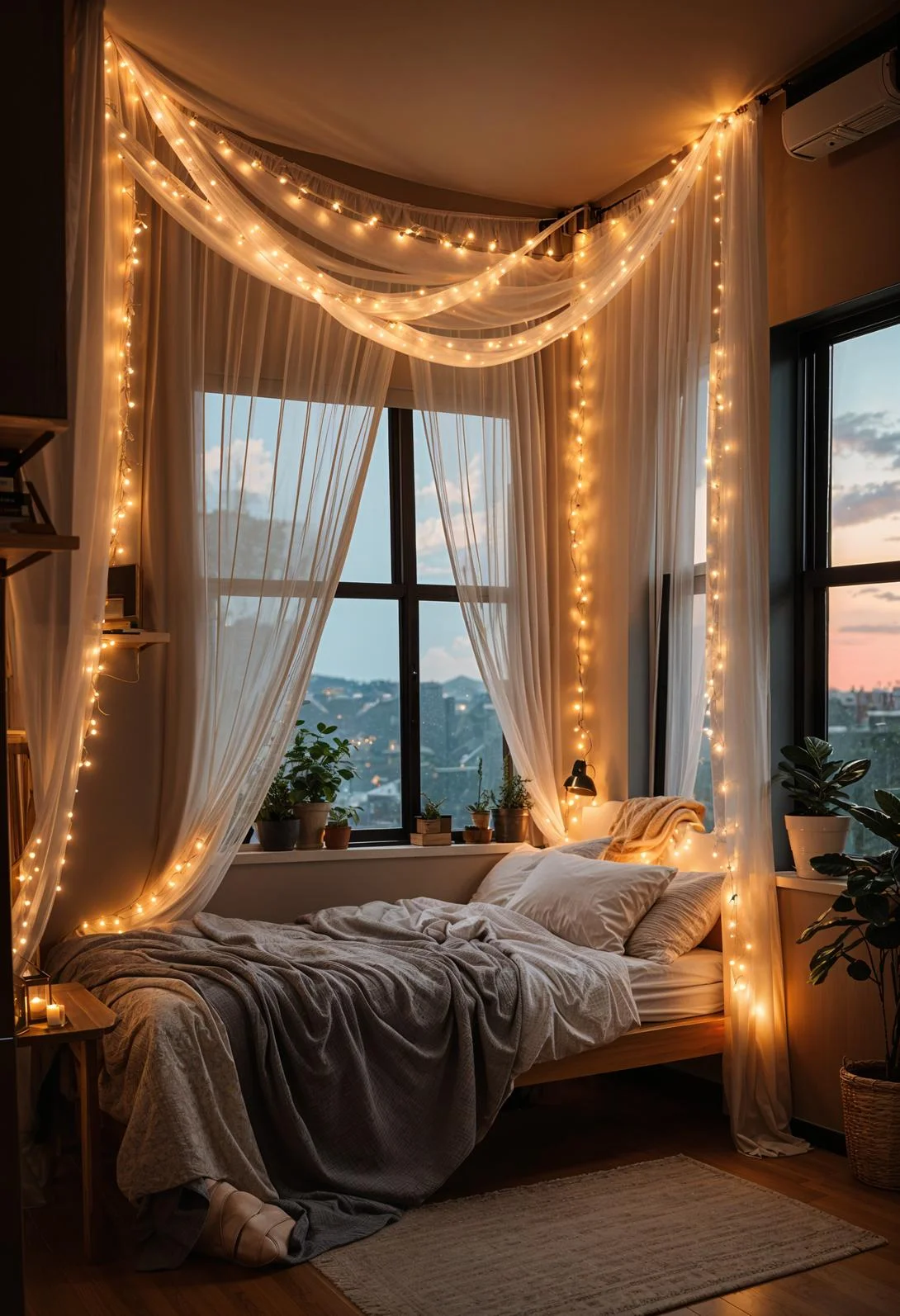 1. Dreamy Canopy Decor Ideas-1