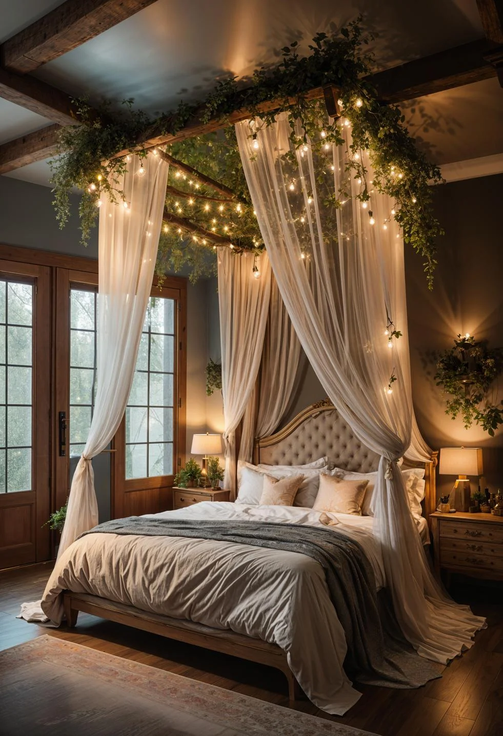 17. Enchanted Forest Bedroom Decor-1