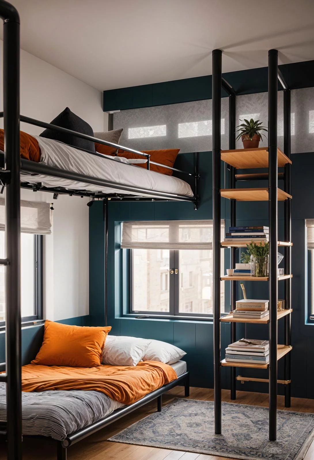 16. Fabric-PVC Room Divider DIY-0
