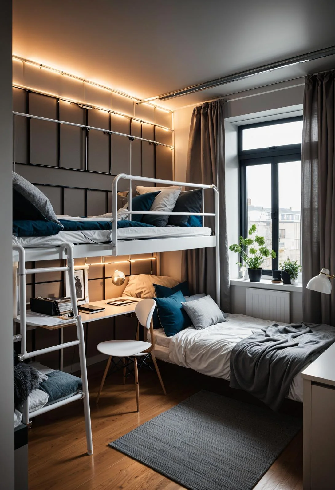 16. Fabric-PVC Room Divider DIY-1
