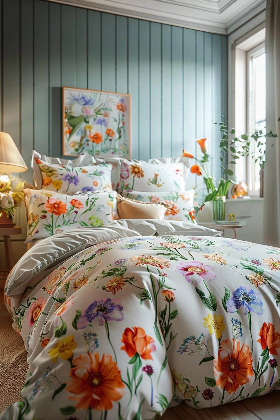19. Floral Fantasy for Teen Rooms-2