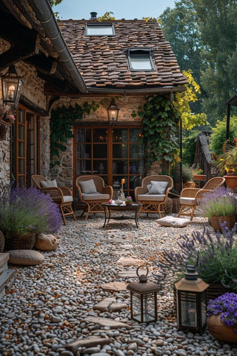 18 Gorgeous Gravel Patio Ideas For Your Backyard Makeover - Lovely Harbor