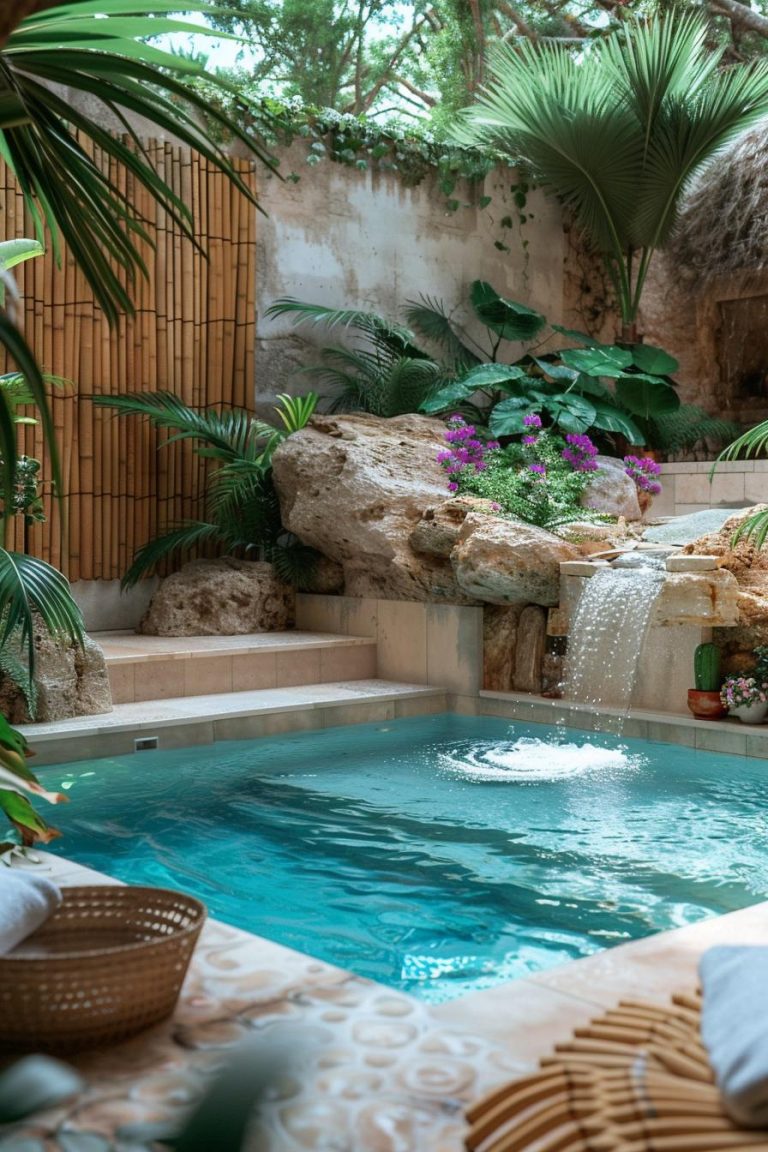 15 Stunning Plunge Pool Ideas For Small Yards - Lovely Harbor
