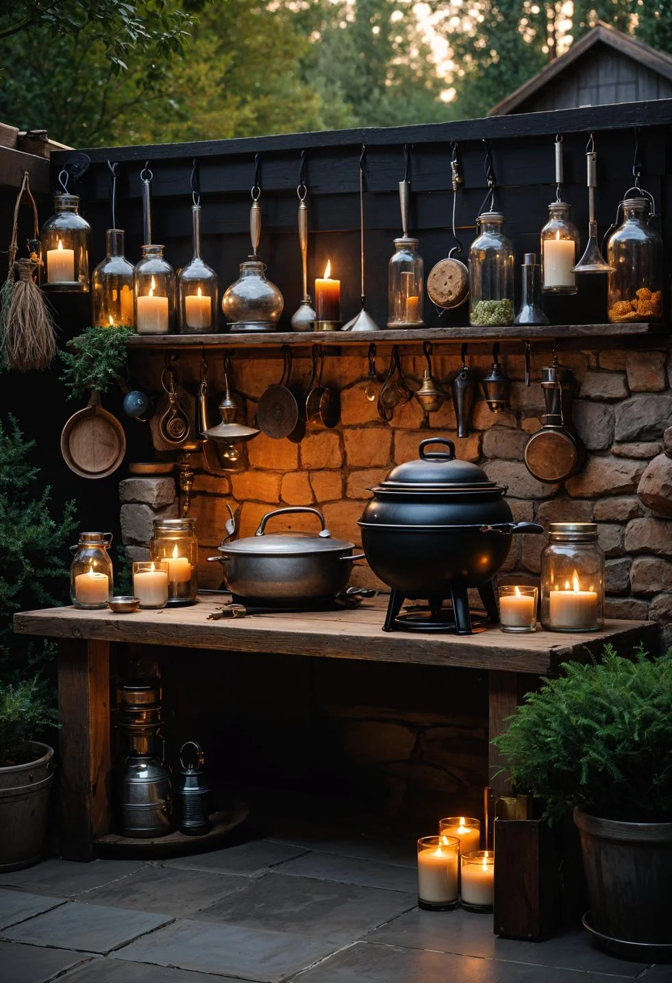 21. Magical Harry Potter-Inspired Kitchen Patio-0