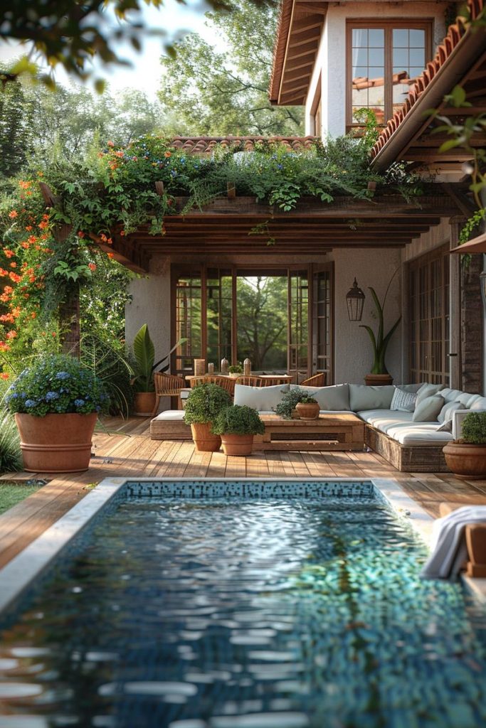 Picture of 14 Trendy Pool Deck Decor Ideas You'll Adore - Lovely Harbor
