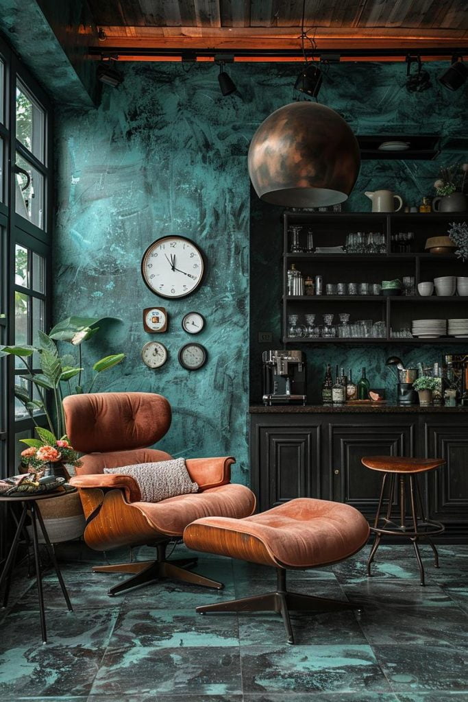 15 Best Moody Mid Century Modern Living Room Ideas - Lovely Harbor