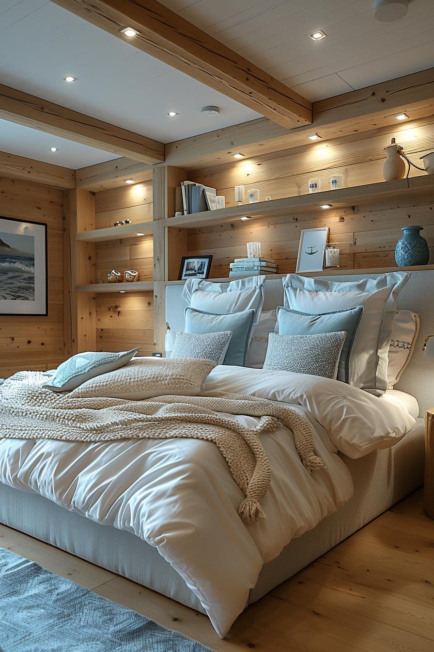 9. Nature-Inspired Coastal Bedroom Art-0