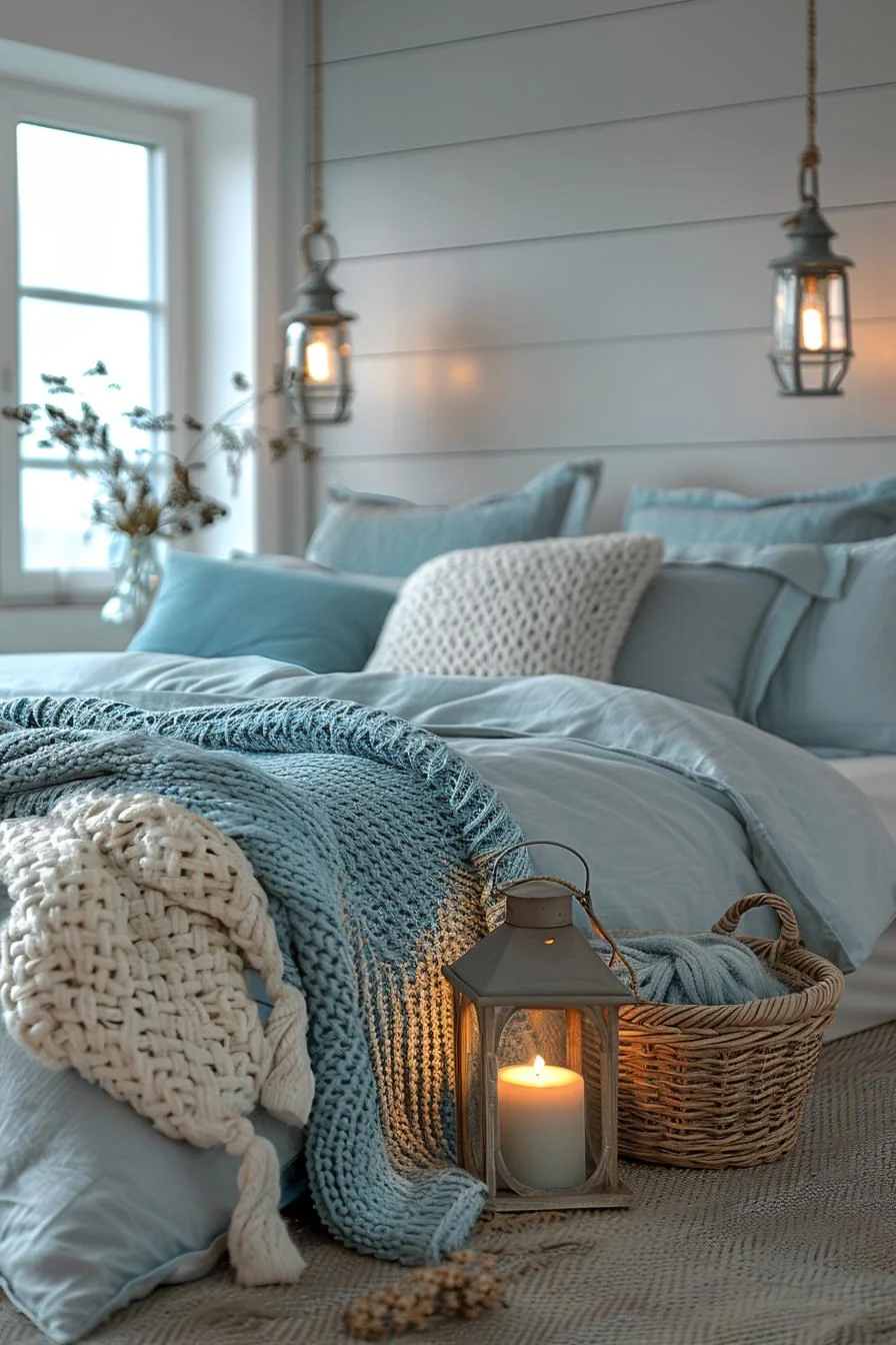 21 Modern Coastal Bedroom Ideas for a Relaxing Retreat 26 11. Nautical Lighting for Coastal Bedrooms-0