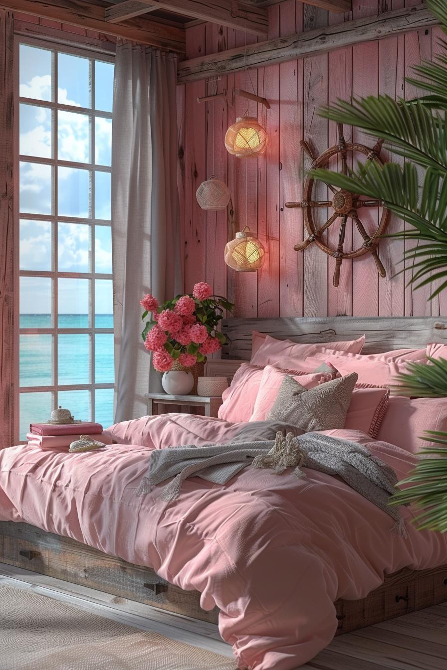 3. Pink Coastal Retreat Decor-1