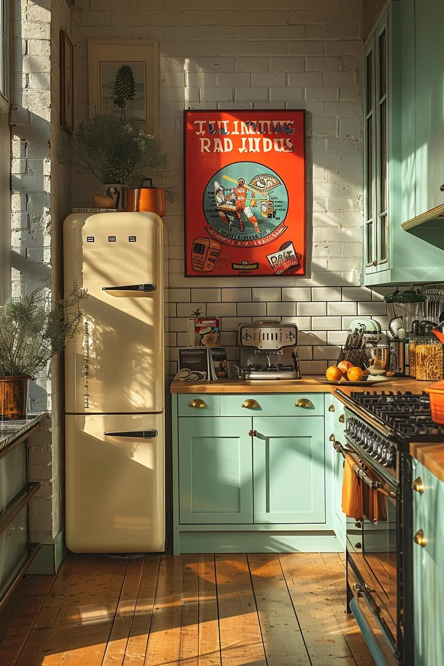 11. Retro Wall Art for Kitchen-1