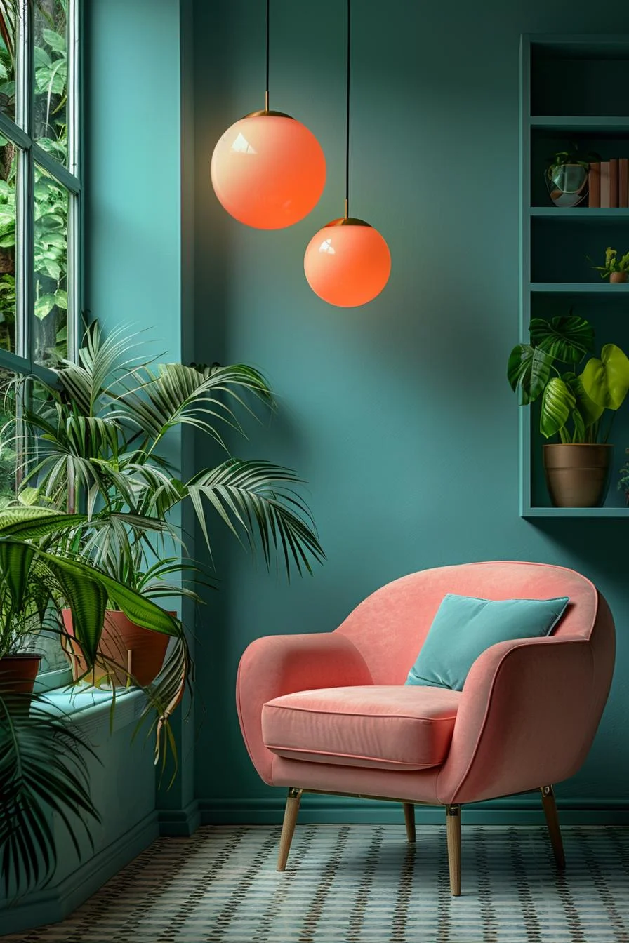 15. Retro-inspired Tiered Shelving Design-1