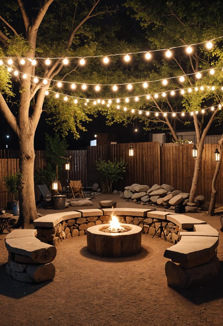 2. Rustic Fire Pit Circle-1