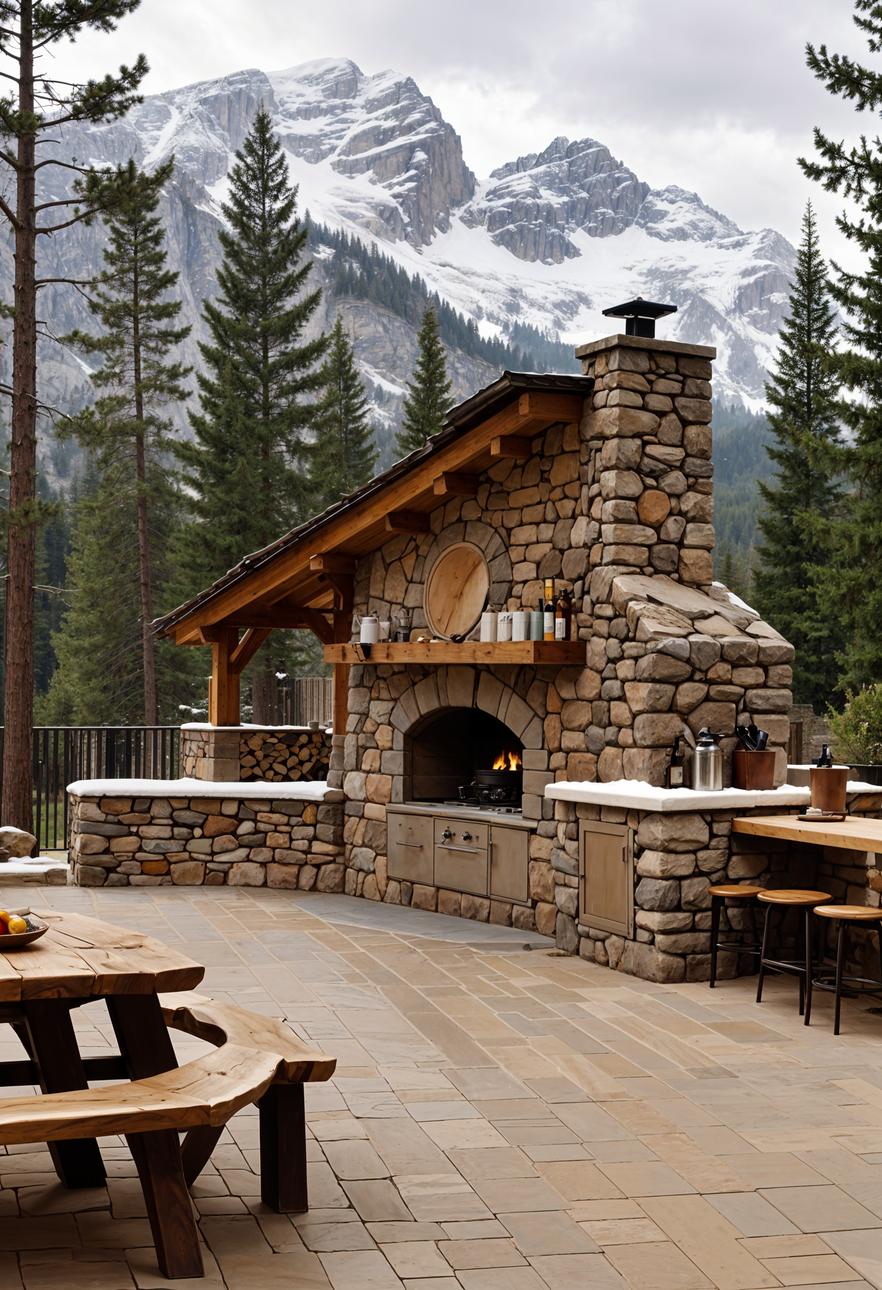 11. Rustic Mountain Kitchen Retreat-0