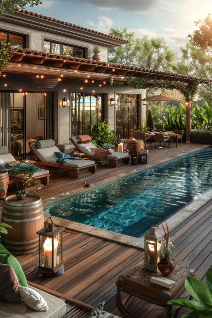 14 Trendy Pool Deck Decor Ideas You'll Adore - Lovely Harbor