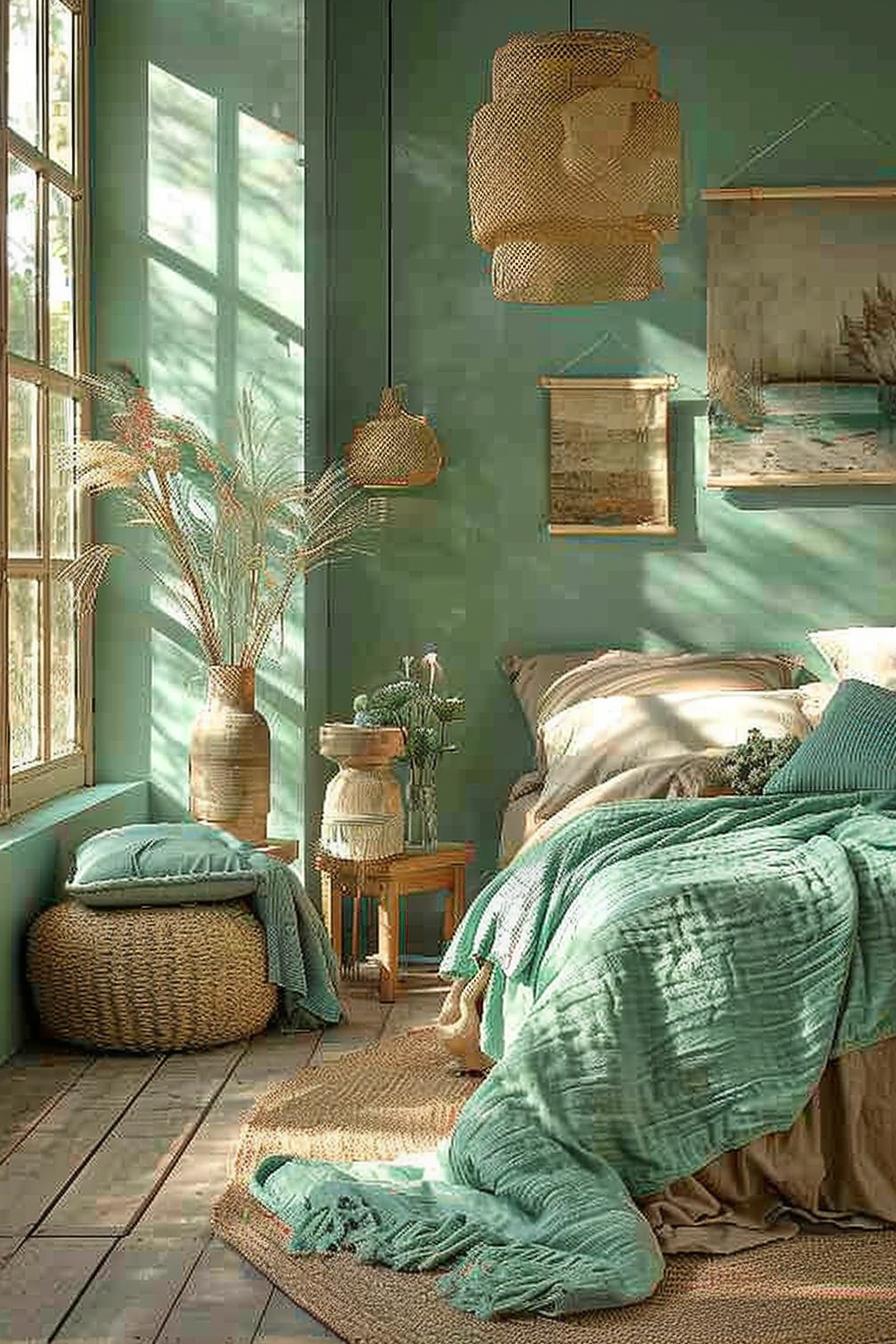 23. Seaside Chic Bedroom Decor-0