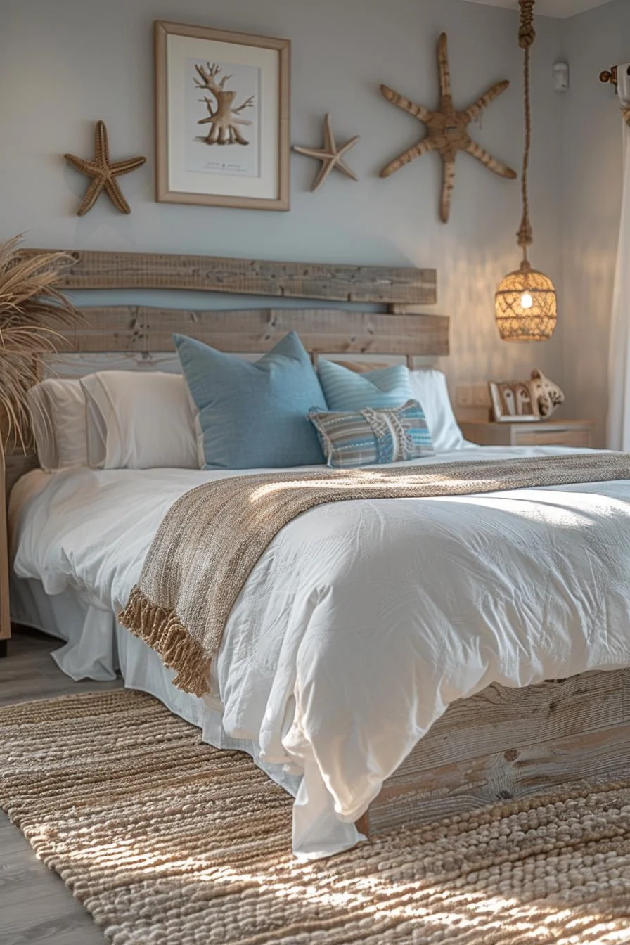 21 Modern Coastal Bedroom Ideas for a Relaxing Retreat 3 1. Seaside Chic Furniture Collection-1