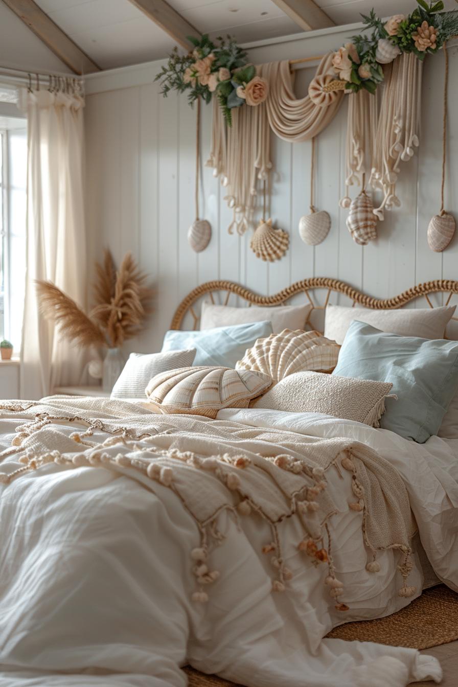 2. Seaside Macrame Headboard Inspiration-0