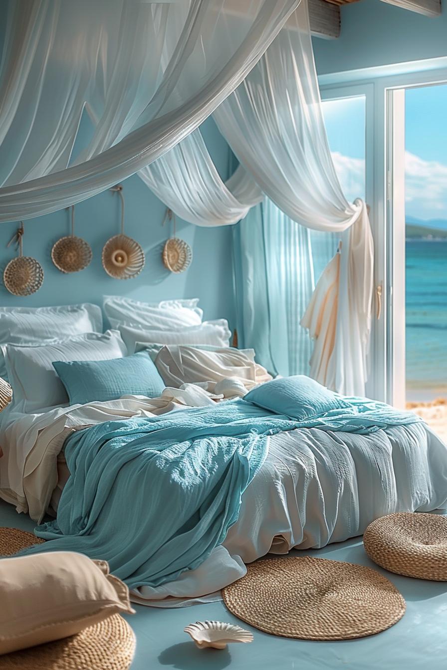 2. Seaside Macrame Headboard Inspiration-1