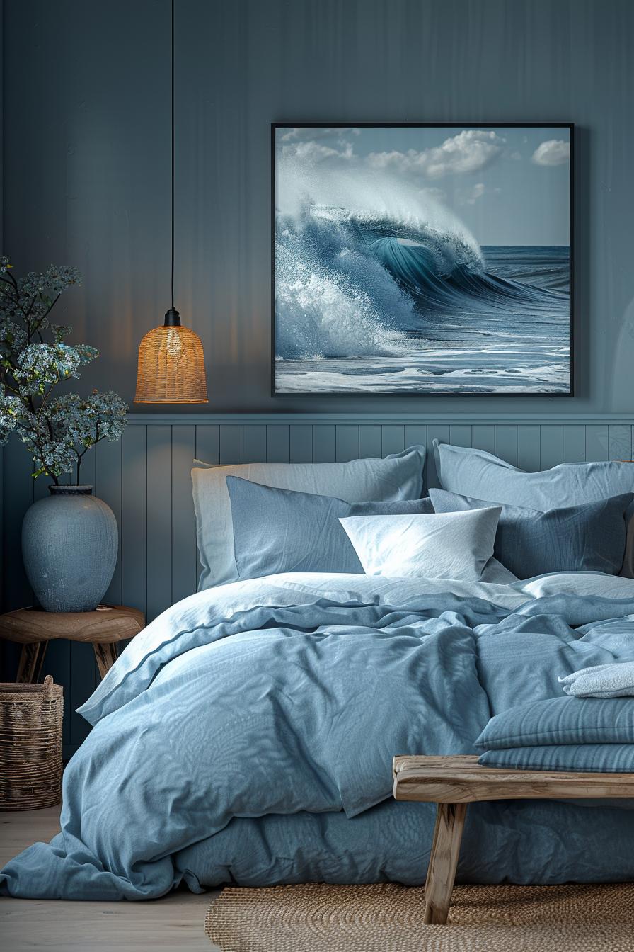 13. Sleek Ocean Wave Art Pieces-0