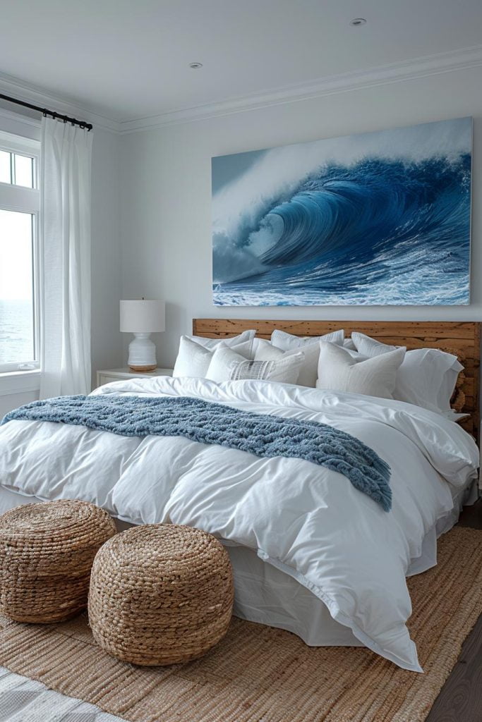 21 Modern Coastal Bedroom Ideas For A Relaxing Retreat - Lovely Harbor