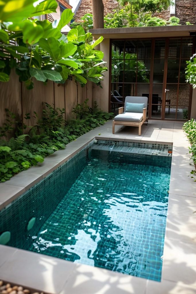 15 Stunning Plunge Pool Ideas For Small Yards - Lovely Harbor