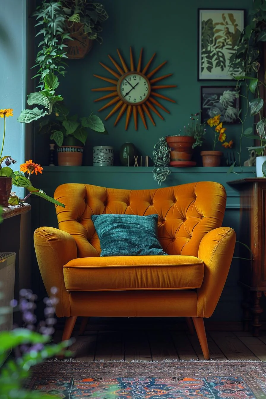 19. Stylish Space with Mid Century Flair-2