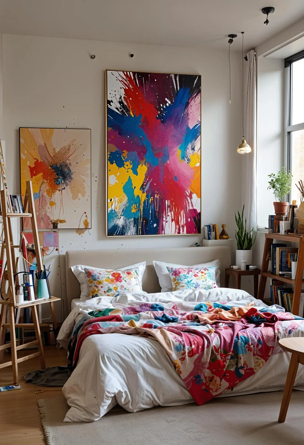 9. Teen Artist Studio with Painting Corner-0