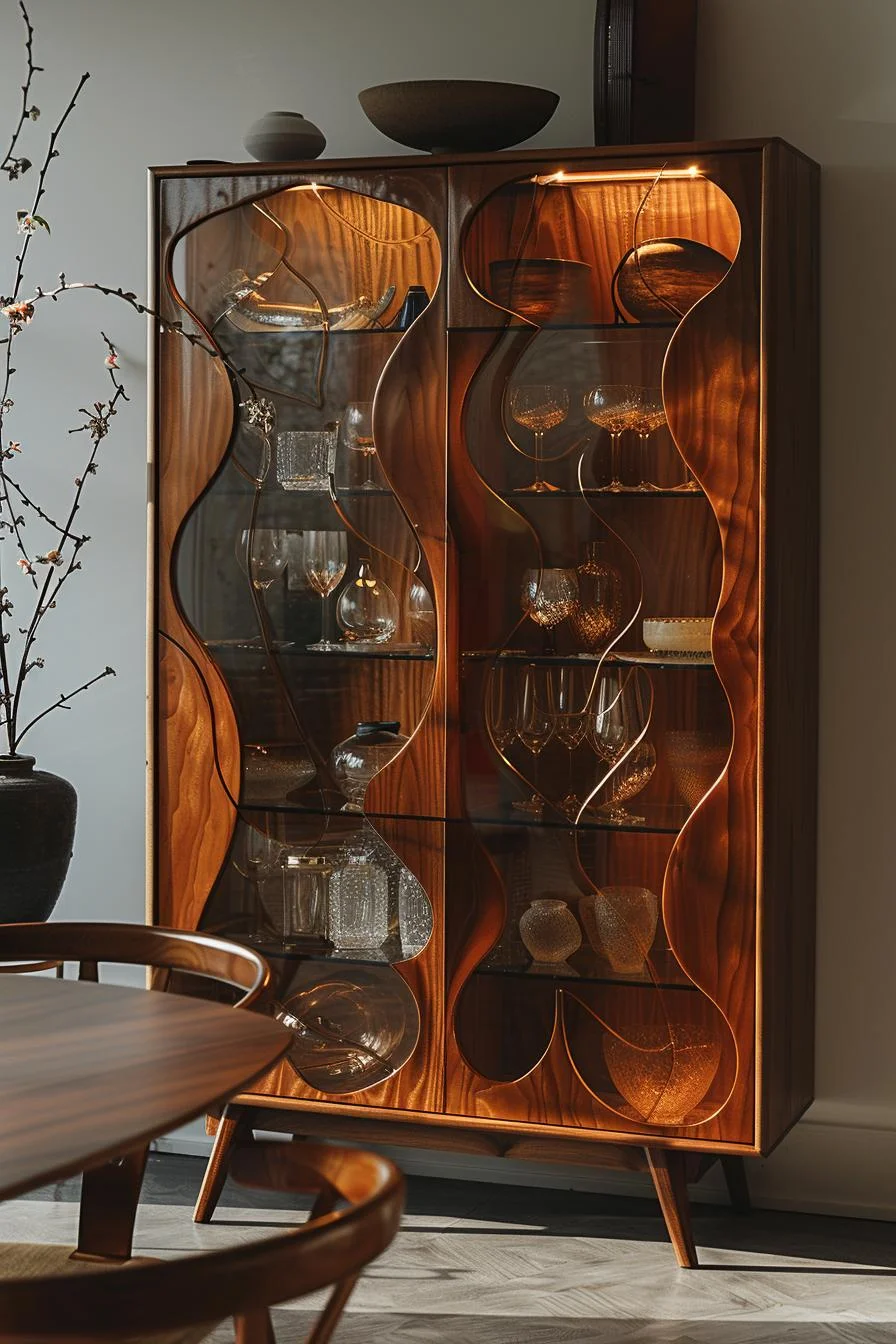 7. Textured Glass Cabinet Door Inspiration-1