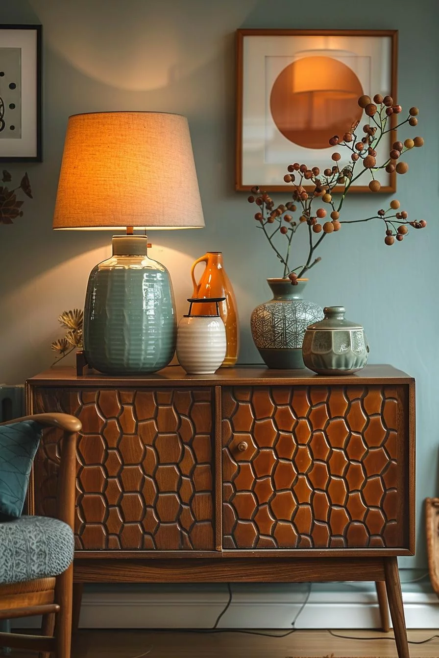15 Best Moody Mid Century Modern Living Room Ideas 42 8. Vintage Chic Decor Ideas-1