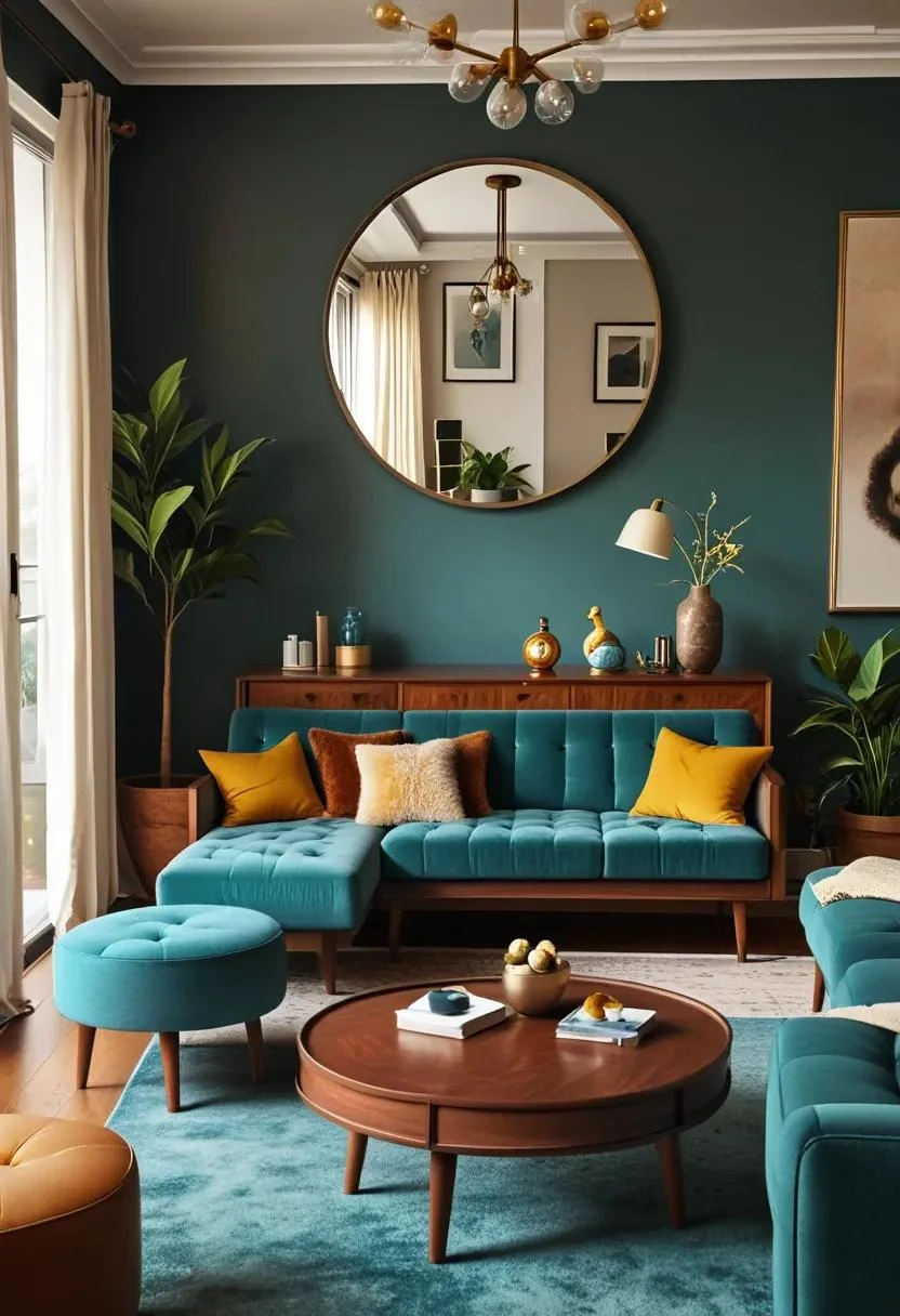 7. Vintage Cozy Living Room Design-2
