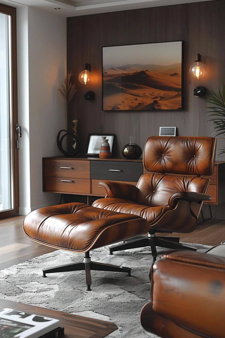 18. Vintage Modernist Living Room Elegance-0