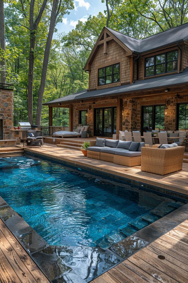 5. Vintage Wood-Grain Pool Designs-1