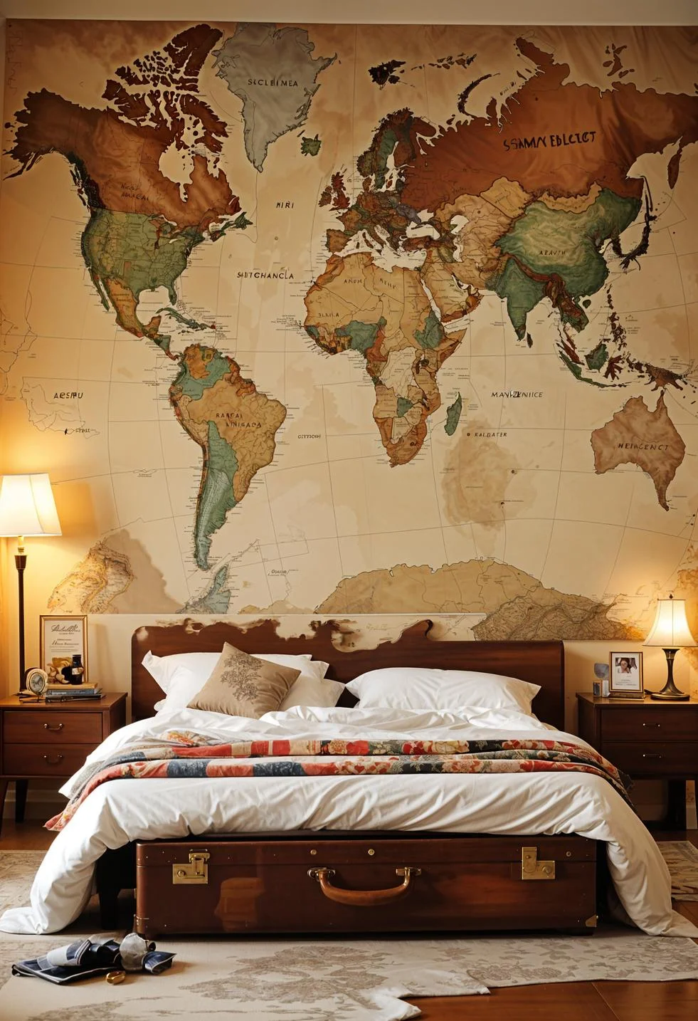 11. Wanderlust-Inspired Teen Bedroom Decor-0