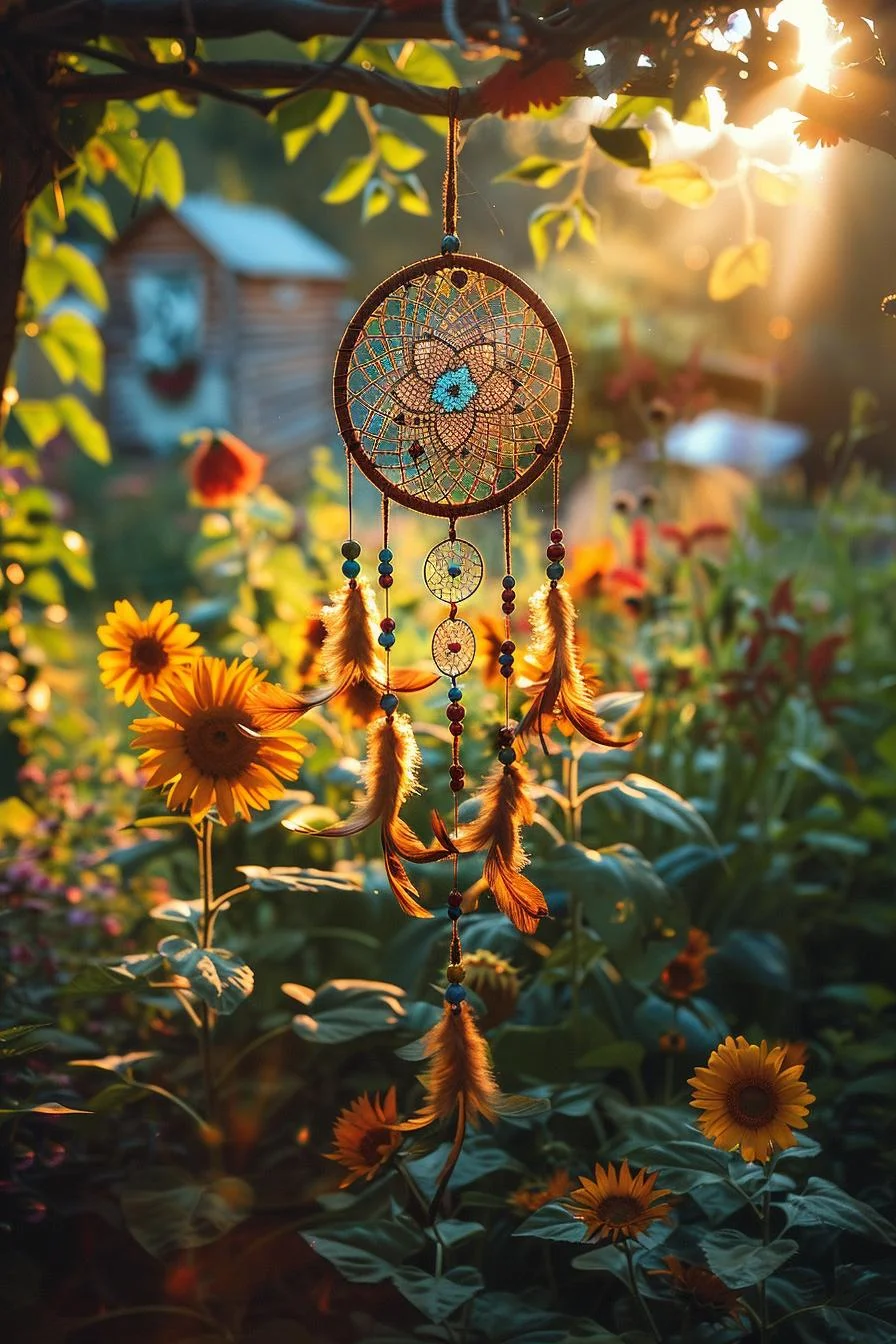 11. Boho Oasis: Sunflowers & Dreamcatchers-2