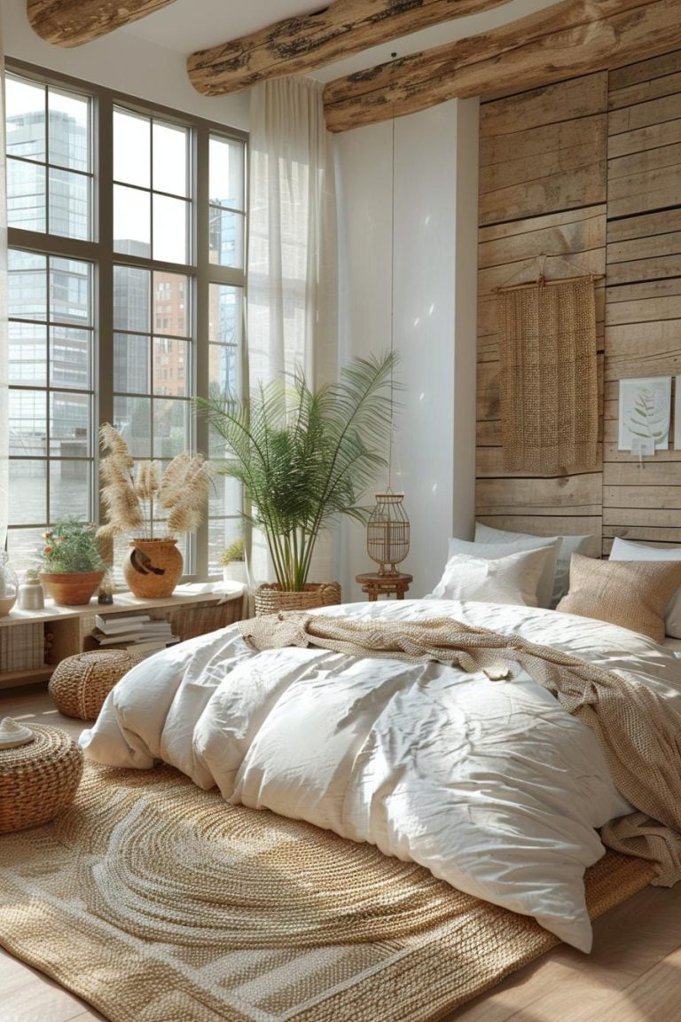Earthy Pinterest 19 Best Earthy Modern Bedroom Ideas For A Cozy Retreat - Lovely Harbor